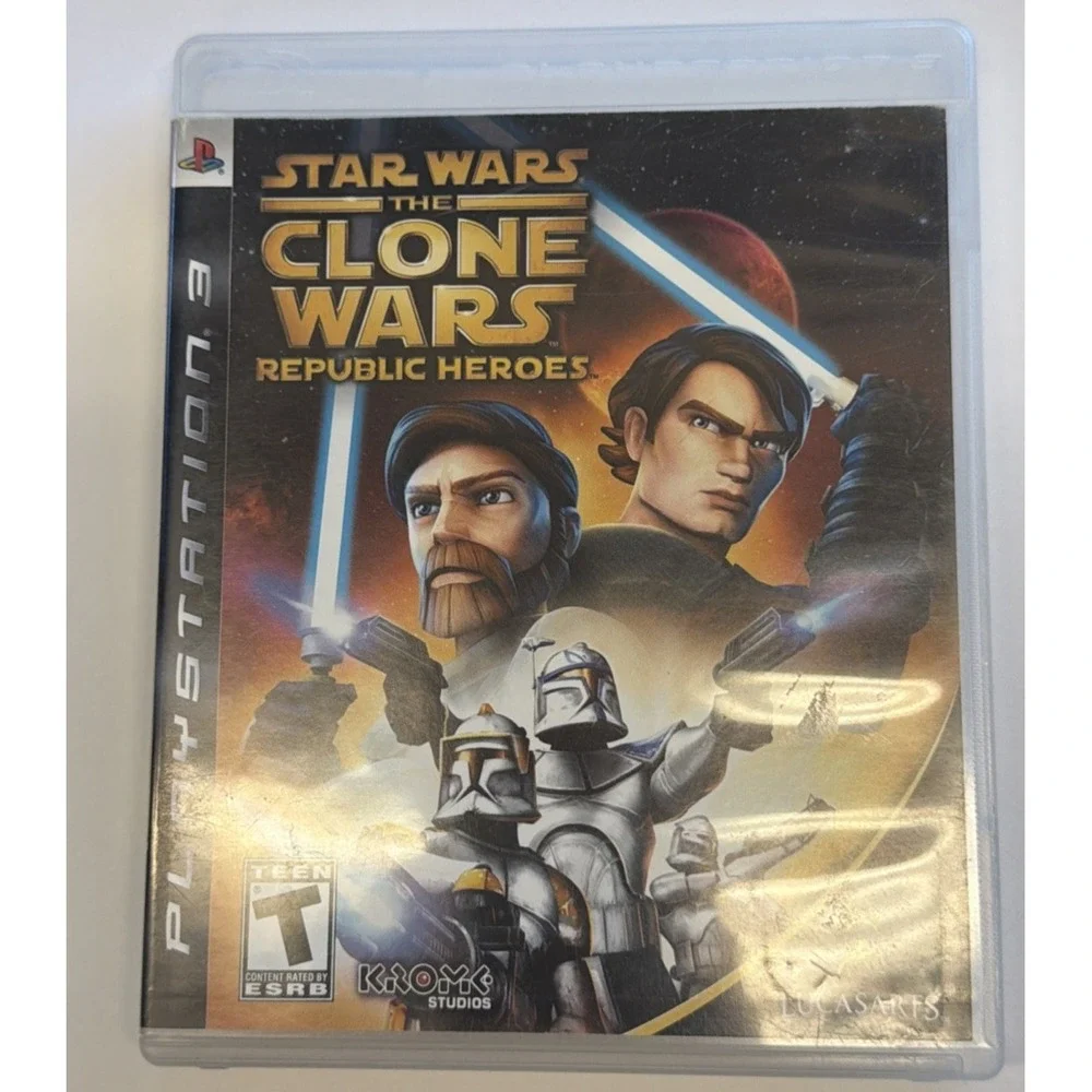 Star Wars The Clone Wars Republic Heroes Sony PlayStation 3 2009